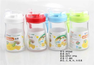 揭阳星晖厂家直销 600ml圆型玻璃油瓶带防漏硅胶圈，品质生活的细节之选